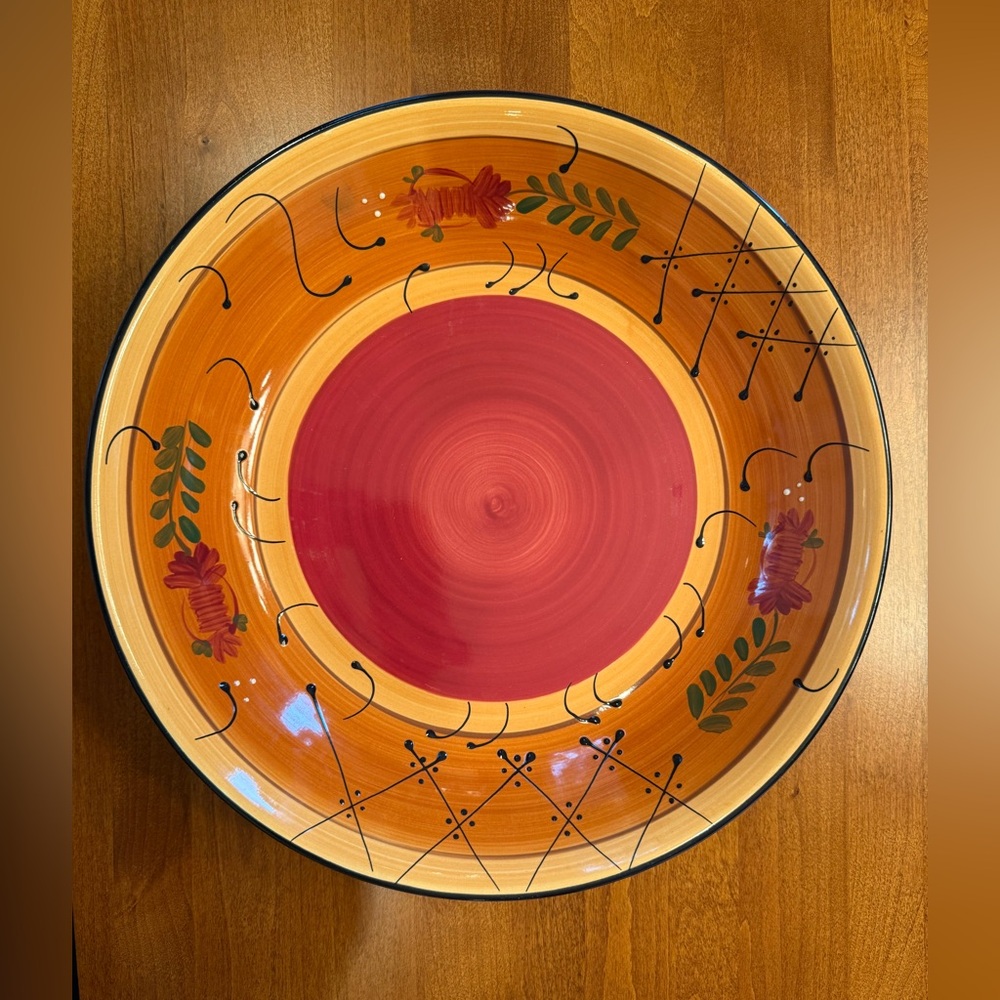 Ambiance Romance Large 14in Pasta serving bowl
